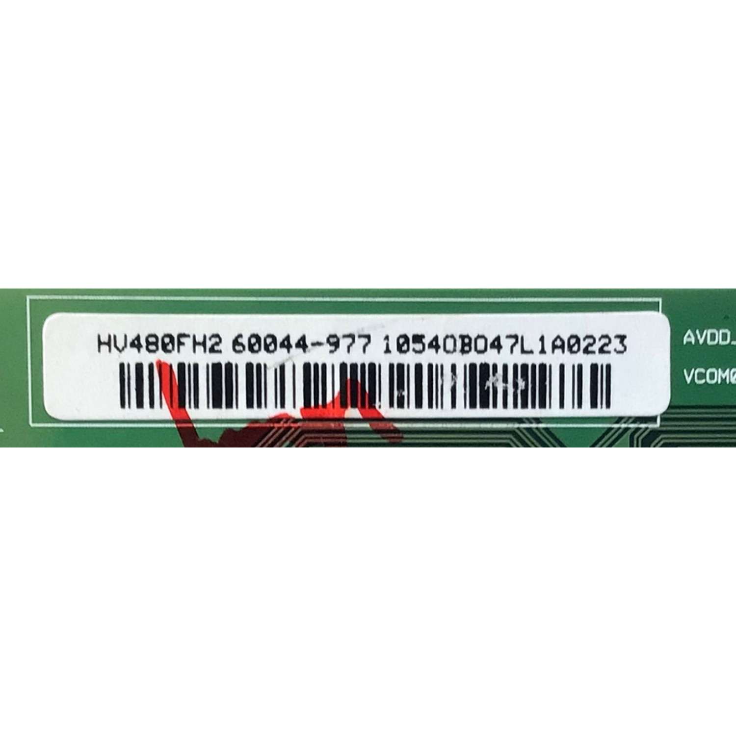 T-CON PARA TV VIOS / NUMERO DE PARTE 44-9771054O / 47-6021031 / 44-9771054OB / 44-97710540B / HV480FH2600 / HV480FH2 600 / PANEL CN48HC820 / DISPLAY HV480FH2-600 / MODELO VLEDTV4814 - Imagen 2